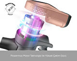 Karaca Vantuz Power Force Max 2 in 1 Şarj Edilebilir Dik Süpürge Rosegold