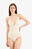 DeFacto Regular Fit Nakışlı Brode Mayo-Fall in Love B6898AX25SMER103