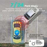 360+ Botslab G500H Pro ADAS Ön 3K QHD - Arka 1080P FHD 150° Geniş Açı WiFi+GPS Gece Görüşlü Akıllı Araç İçi Kamera +Park Modu Kiti Combo