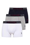 U.S. Polo Assn. Erkek 3 Lü Boxer Set