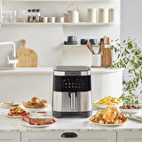 Karaca Gourmet 9l Smart Color Screen Geniş Hazne Inox Airfryer