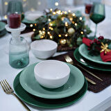 Keramika Green Mix Yemek Takımı 18 Parça 6 Kişilik 031-303-308