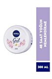 Nivea Yağ Içeren Gül & Bakım Kremi 300ml, Doğal Gül Içeriği Ile 48 Saat Yoğun Nemlendirme