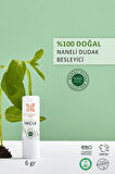 INCIA %100 Doğal Dudak Besleyici Nane Bitkisel Nemlendirici Dudak Bakım Kremi 6 G