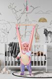 Luna Bebek Hoppala Zıp Zıp Askılı Yaylı Yürüteç Güvenli Emniyet Kemerli Tavana Asılan Zıpzıp