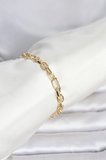 Tegan CM 14K Gold Renk Kalın Zincir Model Kadın Bileklik TG27BB8304