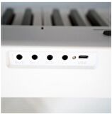 BOR BX-10 WH 88 Tuşlu Katlanabilir Org - Beyaz - Şarjlı | Sustain Pedalı | Çanta Dahil