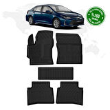  Toyota Corolla 4D Havuzlu Paspas 2019 Model Ve Sonrası