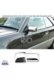 Mercedes E Klasse W124 Krom Ayna Kapağı 2 prç. 1984-1995 P. Çelik