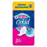 Orkid Ultra Ekstra Uzun 22 Adet Süper Ekonomik Paket x 3 Adet
