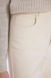 DeFacto Fitilli Kadife Pantolon Wide Leg Yüksek Bel Geniş Bol Paça Basic Düz Cepli A4685AX24WNER78
