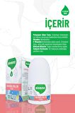 Siveno %100 Doğal Roll On Teen Girl Genç Kız Deodorant Ter Kokusu Önleyici Bitkisel Leke Bırakmayan Vegan 50 ml