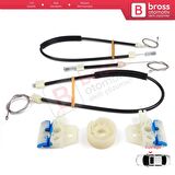 VW Jetta MK6 A6 IV 2010-2018 5C6 5C6837462 İçin Elektrikli Ön Sağ Cam Kriko Tamir Seti