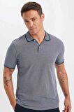 DeFacto Slim Fit Dar Kesim Kısa Kollu Pamuklu Polo Tişört D0033AXNSNV241