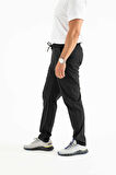 Longberg Erkek Beli Lastikli Bağcıklı Mevsimlik Jogger Spor Pantolon