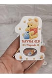 Winnie the Pooh 1 açacak yenidoğan doğum günü mevlüt magnet hediyelik 20