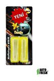 Oto Petek Kalorifer Kokusu Sarı Clips Mandal Araba Kokusu 1 Paket(4adet)