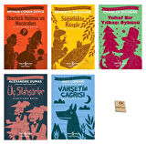 İş Çocuk Klasikleri 8-13 Yaş Sherlock Söğütlükte Rüzgar Yılbaşı Öyküsü Üç Silahşörler Vahşet Çağrısı