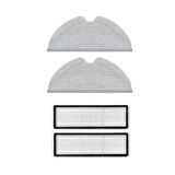 Xiaomi Vacuum Mop 2 Pro+(Kameralı) Uyumlu Yedek Mop ve Hepa Filtre-4 Parça