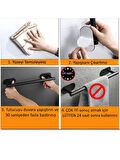 GLARE İNCE BELLİ KENDİNDEN YAPIŞKANLI ASKILIK TEKLİ OVAL KROM 4 LÜ PAKET
