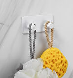 ASKILIK YAPIŞKANLI DİKDÖRTGEN ÇUBUKLU 2 KANCALI BEYAZ PAKETTE 2 ADET