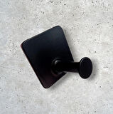 THİNCAL KENDİNDEN YAPIŞKANLI ASKILIK TEKLİ MAT SİYAH 4 LÜ PAKET