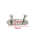 THİNCAL KENDİNDEN YAPIŞKANLI ASKILIK İKİLİ KROM 2 Lİ PAKET