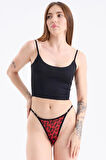 LEOPARLI TANGA-DANTELLİ FANTAZİ İÇ GİYİM