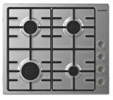 HOOVER 3LU INOX PASLANMAZ CELIK ANKASTRE SET (HON602X-TN FIRIN/HHW6LMX SETUSTU OCAK/HCH6MXTK DAVLUMBAZ)
