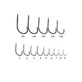 Shark 505 No: 4/0 Bronz İğne (100'lü)