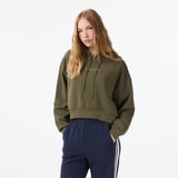 anta iconic kadın yeşil sweatshirt