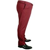 Mode XL Pantolon Kumas 17002 Bordo