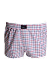 Mode XL Büyük Beden Erkek Boxer Desenli Poplin 6348 Ekru