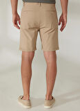 AT.P.CO Normal Bel Slim Fit Kahve Erkek Bermuda Şort A261JONP581TF121/T-