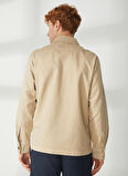 AT.P.CO Kahve Erkek Uzun Cepli Slim Fit Yazlık Ceket A263ORLANDO661TC502B