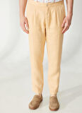 AT.P.CO Normal Bel Normal Paça Slim Fit Turuncu Erkek Pantolon A261BERLINO563CONF10B
