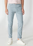 AT.P.CO Normal Bel Normal Paça Slim Fit Mavi Erkek Pantolon A261DAVE362TC506/TB