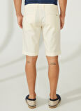 AT.P.CO Normal Bel Slim Fit Bej Erkek Bermuda Şort A261NAT99NG332-