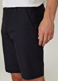 AT.P.CO Normal Bel Slim Fit Koyu Mavi Erkek Bermuda Şort A261NAT99NG332-