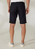 AT.P.CO Normal Bel Slim Fit Koyu Mavi Erkek Bermuda Şort A261NAT99NG332-