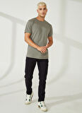 AT.P.CO Bisiklet Yaka Gri Erkek T-Shirt A266T2P02-