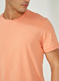 AT.P.CO Bisiklet Yaka Pembe Erkek T-Shirt A266T2T02-