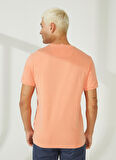 AT.P.CO Bisiklet Yaka Pembe Erkek T-Shirt A266T2T02-