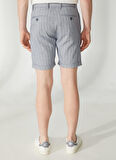 AT.P.CO Normal Bel Slim Fit Lacivert Erkek Bermuda Şort A261JONP581TF297-