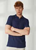 AT.P.CO Lacivert Erkek Polo T-Shirt A265P82748-