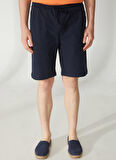 AT.P.CO Normal Bel Slim Fit Lacivert Erkek Bermuda Şort A261OSLOPHILIPB