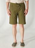 AT.P.CO Normal Bel Slim Fit Yeşil Erkek Bermuda Şort A261OSLOPHILIPB