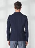 AT.P.CO Lacivert Erkek Uzun Cepli Slim Fit Yazlık Ceket A262ALAN60JR018-