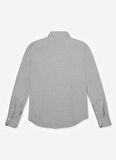 AT.P.CO Slim Fit Gömlek Yaka Gri Erkek Gömlek A276JORDANJS03-