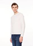 AT.P.CO Bisiklet Yaka Beyaz Erkek T-Shirt A279T72COT-